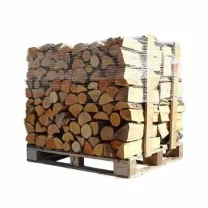 Bois de Chauffage Sec Hêtre ou Charme - Bûches 50 cm - Palette de 1.5 Stères
