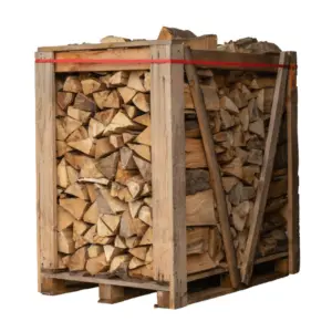 Bois de Chauffage Sec - Bûches 30 cm - 100% Hêtre Premium - Palette de 1.7 Stères